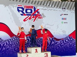 Podium Teratas di Dua Seri Awal Kejurnas Gokar, Si Kembar Ingin Lebih