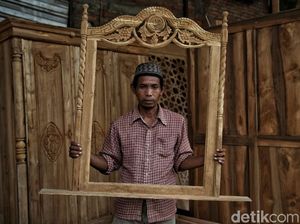 Semangat Perajin Mebel Demak di Tengah Pandemi