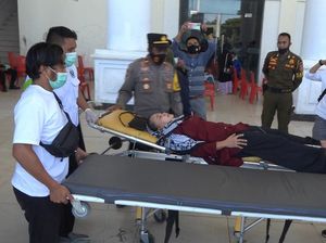 Kejang Usai Disuntik Vaksin COVID-19, Warga Polman Dilarikan ke Rumah Sakit