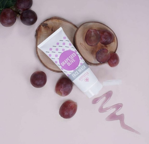 Foto: Emina Grape Sedd Mask/instagram.com/eminacosmetics Masker Peel Off yang Aman dan Terdaftar BPOM