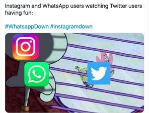 Kicauan Netizen saat WhatsApp-Instagram-Facebook Tumbang! Kicauan Netizen saat WhatsApp-Instagram-Facebook Tumbang!