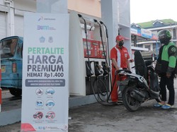 Hore! Warga Makassar Bisa Beli Pertalite Seharga Premium
