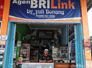 Potret Agen BRILink yang Raup Jutaan Rupiah