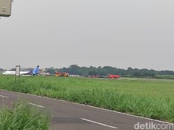 Trigana Air Tergelincir di Halim Baru 2 Menit Terbang, Ada Kendala Teknis