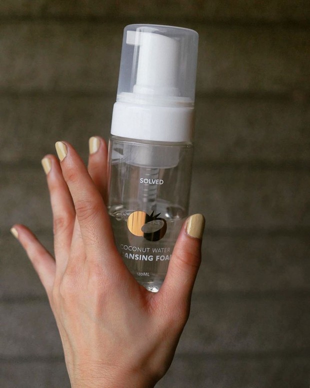 Solved Skincare Coconut Water Cleansing Foam