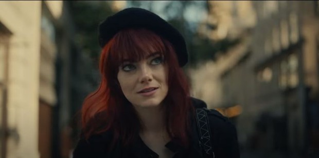 Emma Stone dalam potongan adegan film Cruella