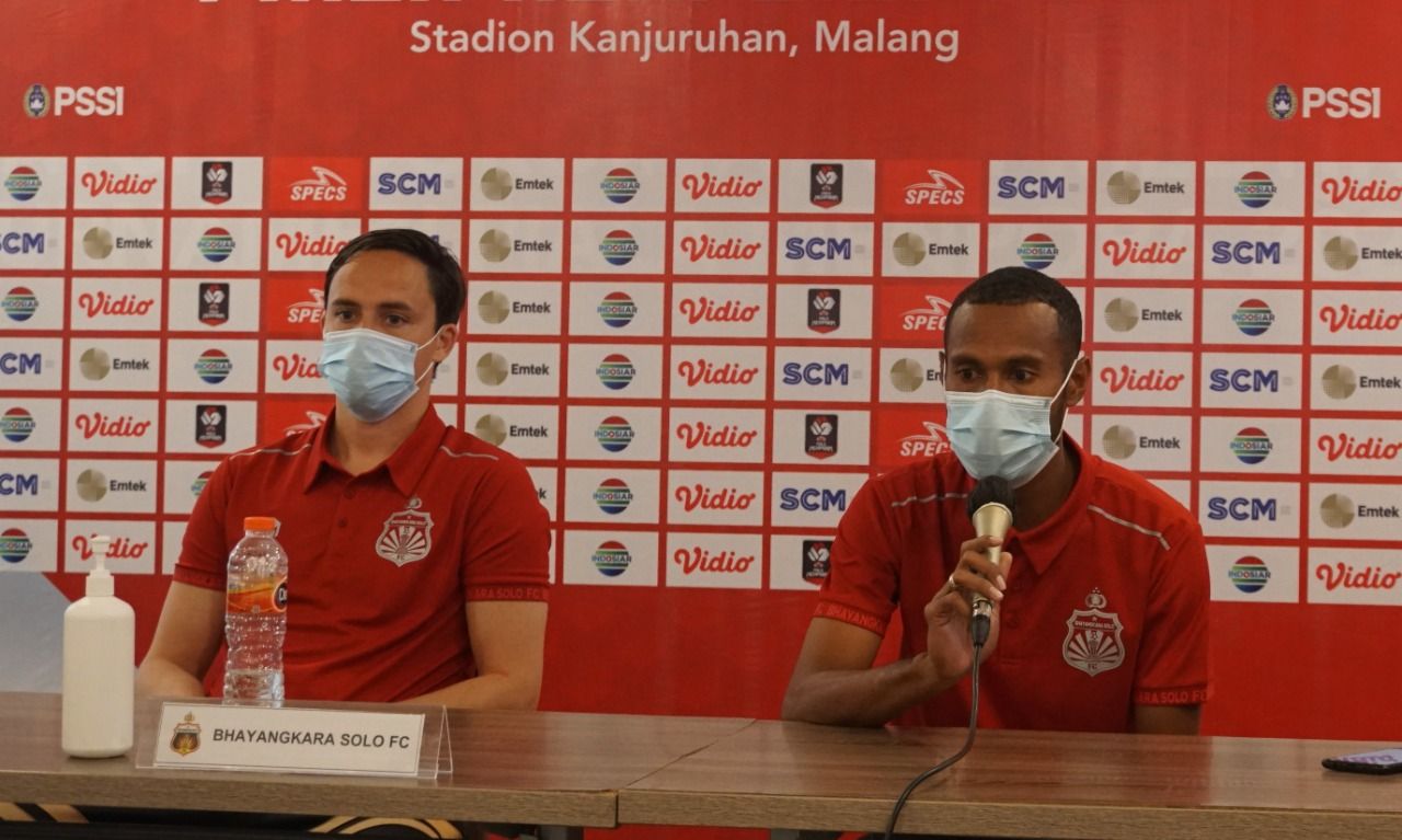 Konferensi pers virtual tim Grup B Piala Menpora (istimewa)