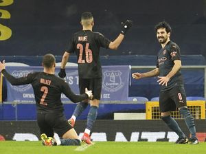 Guendogan Akui Man City Susah Payah Kalahkan Everton