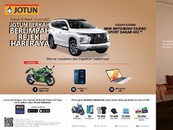 Jotun Bagi-bagi Hadiah Jelang Ramadan, Ada Macbook Air-Pajero Sport