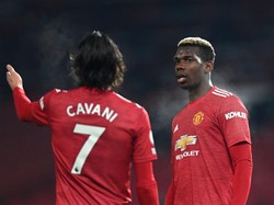 Leicester Vs MU: Pogba Bisa Main Lagi, Cavani Diragukan