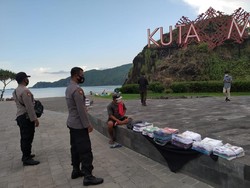 Kapolres Loteng Ingin Konsep Kampung Sehat Dipakai di Tempat Wisata