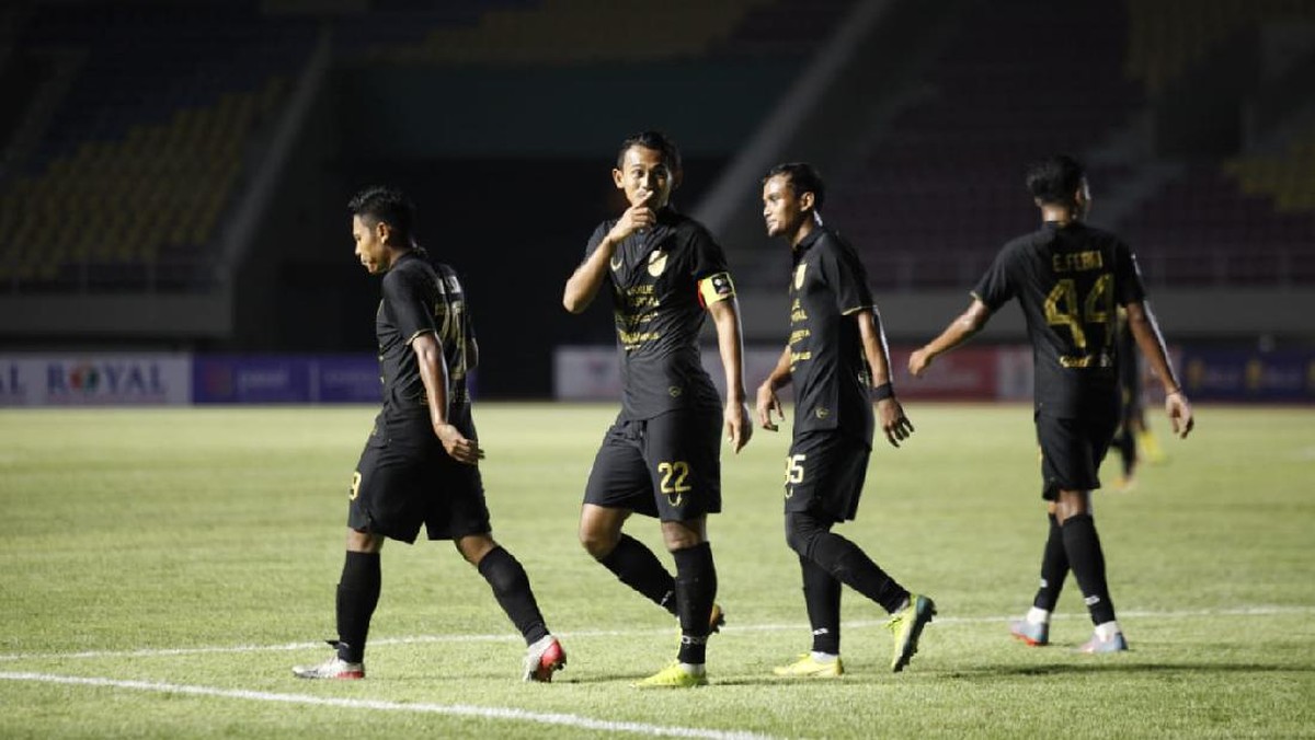 Hasil Piala Menpora: PSIS Semarang seri 3-3 dengan Barito Putera. (Foto: dok.PSSI Pers)