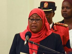 Kamala Harris Beri Selamat ke Presiden Wanita Pertama Tanzania Kamala Harris Beri Selamat ke Presiden Wanita Pertama Tanzania