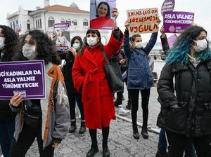 Eropa Desak Turki Balik ke Pakta Pencegahan Kekerasan terhadap Wanita