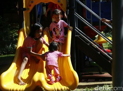 Usai Dibuka, Taman Danau Dampelas Dipenuhi Anak-anak