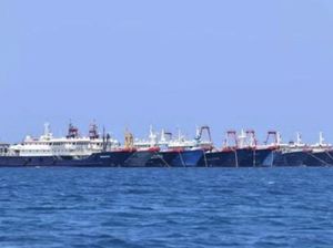 Pesawat Tempur Filipina Awasi Kapal China di Laut China Selatan Pesawat Tempur Filipina Awasi Kapal China di Laut China Selatan