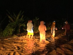 Banjir Rendam Desa di Mapilli Polewali Mandar Sulbar