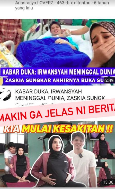 irwansyah jawab kabar hoax meninggal dunia