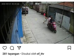 Viral Pemotor Bawa Anak Kecil Jambret Lansia di Jakbar, Polisi Selidiki