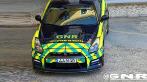 Potret Nissan GT-R Sitaan yang Disulap Jadi Mobil Pengantar Organ Tubuh