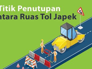 Catat Titik Penutupan Sementara Ruas Tol Japek