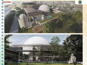 Potret Desain Planetarium Jakarta Terkini Potret Desain Planetarium Jakarta Terkini