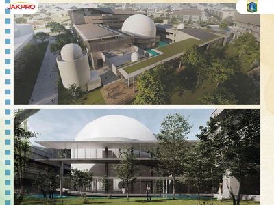 Potret Desain Planetarium Jakarta Terkini