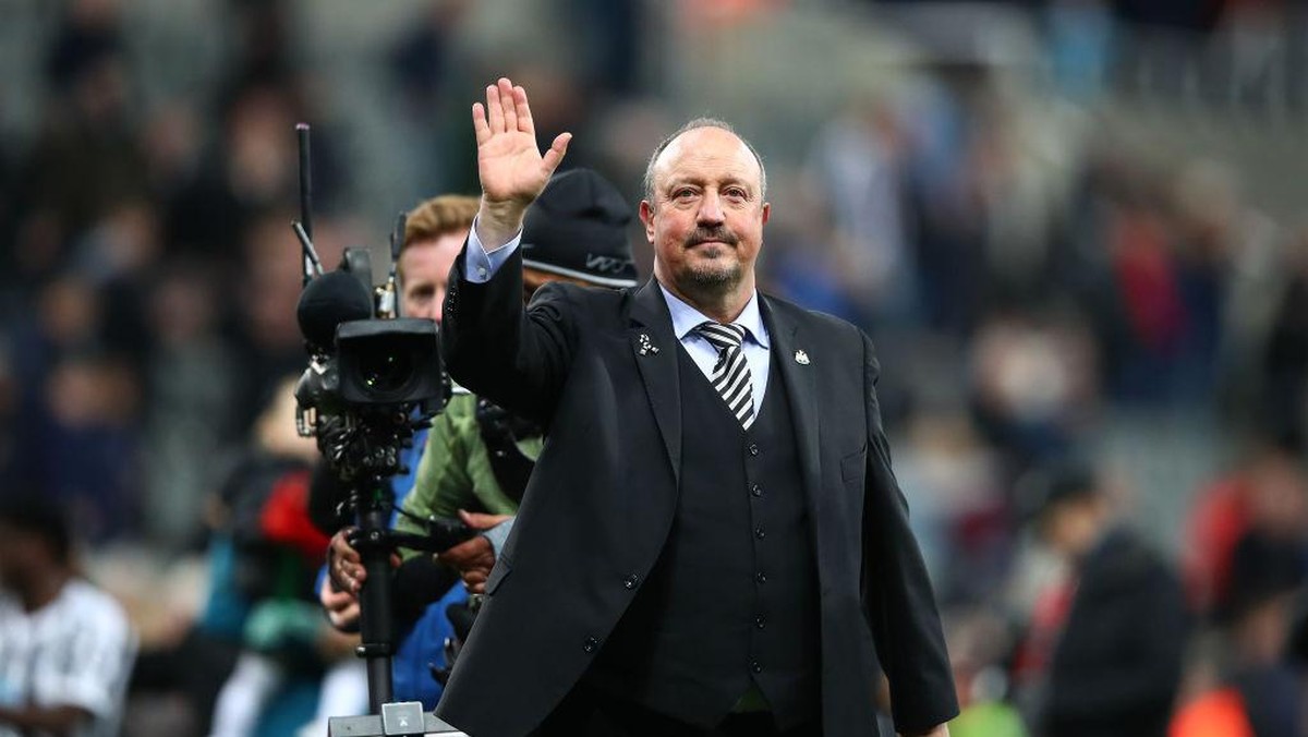 Rafael Benitez siap melatih lagi di Liga Inggris atau di Liga Prancis (Getty Images/Clive Brunskill)