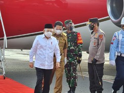 Maruf Amin ke Lampung, Tinjau Vaksinasi dan Bendungan Way Sekampung