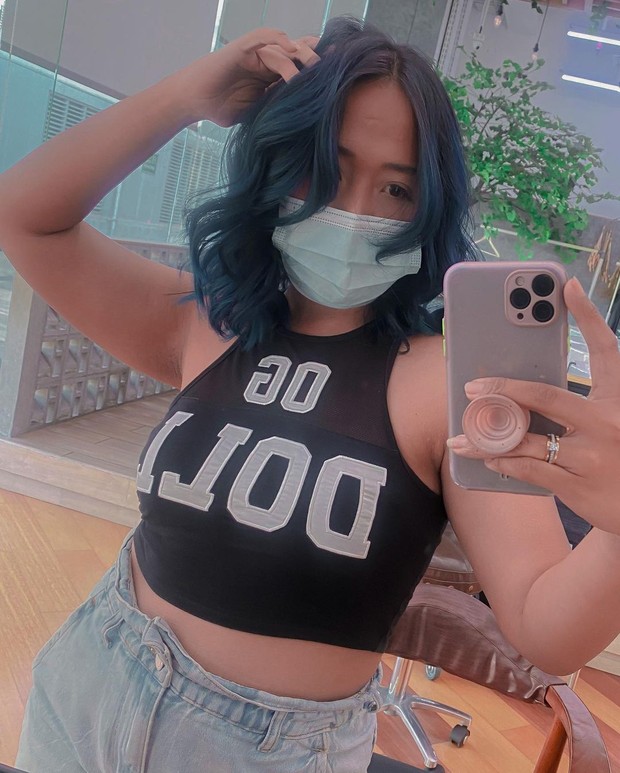 Warna rambut anti-mainstream/Instagram.com/minyo33 Warna rambut anti-mainstream