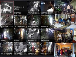 16 CCTV Pantau Wilayah Rawan Banjir di Kota Bandung