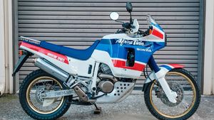 Mulus! Potret Africa Twin yang Nganggur Selama 30 Tahun