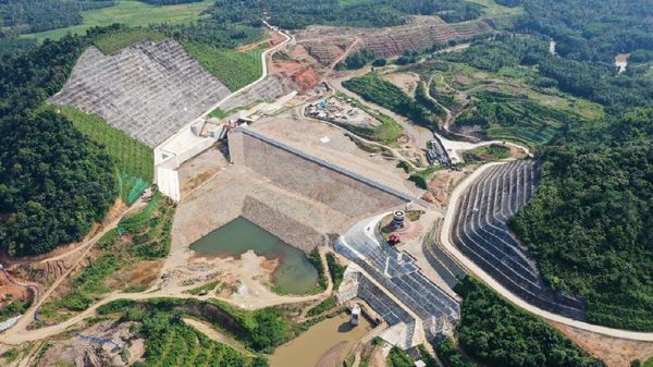 Dicek Wapres Maruf Amin, Begini Megahnya Bendungan Way Sekampung