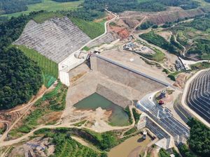 Dicek Wapres Maruf Amin, Begini Megahnya Bendungan Way Sekampung