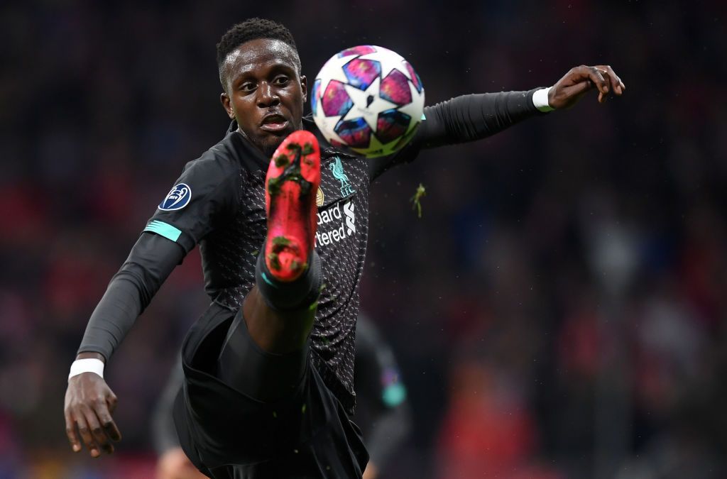 DOHA, QATAR - DECEMBER 18: Divock Origi of Liverpool looks on  during the FIFA Club World Cup semi-final match between Monterrey and Liverpool at Education City Stadium on December 18, 2019 in Doha, Qatar. (Photo by Francois Nel/Getty Images)