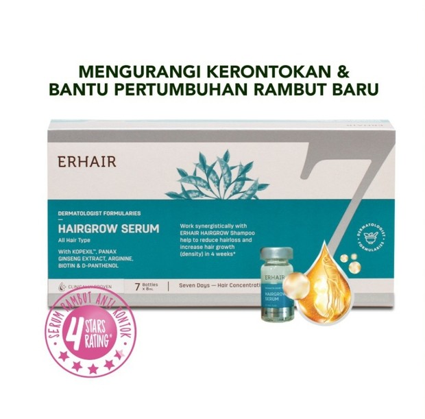 ERHAIR HairGrow Serum/shopee.co.id/erhaofficialstore