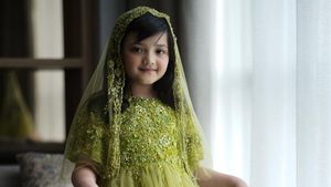 Foto: Gaya Arsy yang Menggemaskan di Acara Jelang Pernikahan Aurel Hermansyah