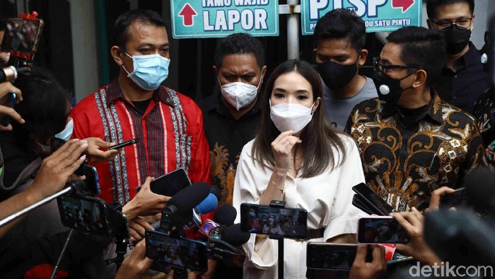 Gisella Anastasia Gisella Anastasia saat ditemui di PN Jaksel.
