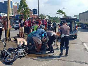 Terekam CCTV, Detik-detik Laka Maut di Jalan Lingkar Timur Kudus