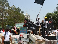 Aksi Protes Kudeta di Myanmar Gagal Raih Solidaritas Global