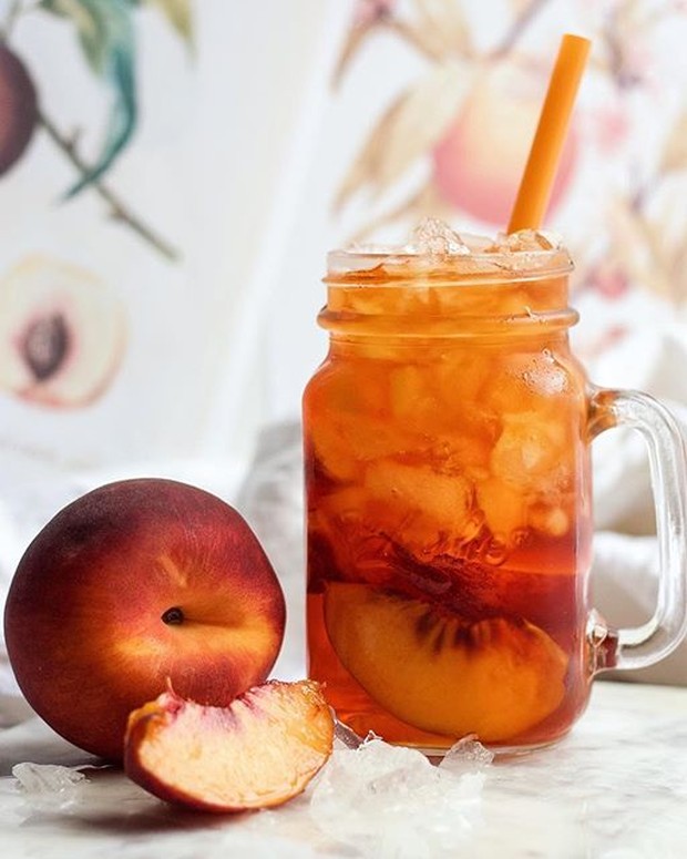 Peach Rooibos Ice Tea