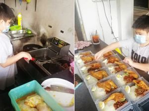 Keren! Remaja 12 Tahun yang Jago Masak Ini Jualan Nasi Lemak Keren! Remaja 12 Tahun yang Jago Masak Ini Jualan Nasi Lemak