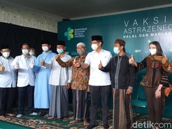 100 Kiai NU Jatim Akan Divaksin AstraZeneca