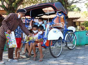 Becak Listrik Bakal Ada di Destinasi Wisata Yogyakarta
