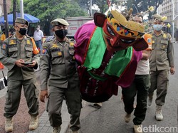 Satpol PP soal Razia Ondel-ondel: Tahap Sosialisasi, Nanti Baru Ditindak