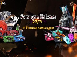 Main Event Serangan Raksasa di Free Fire, Banyak Bonus Menarik