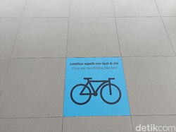 Bawa Sepeda Nonlipat ke MRT? Perhatikan Marka-marka Ini