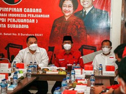 PDIP Surabaya Ketemu Eri-Armuji Bahas Kepentingan Wong Cilik