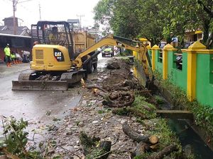 Diperintah Bobby Kemarin, Parit Tumpat Bikin Banjir di Medan Kini Diperbaiki