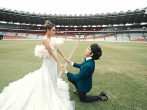 Prabowo Subianto hingga Dudung Abdurachman Hadiri Pernikahan Atta-Aurel